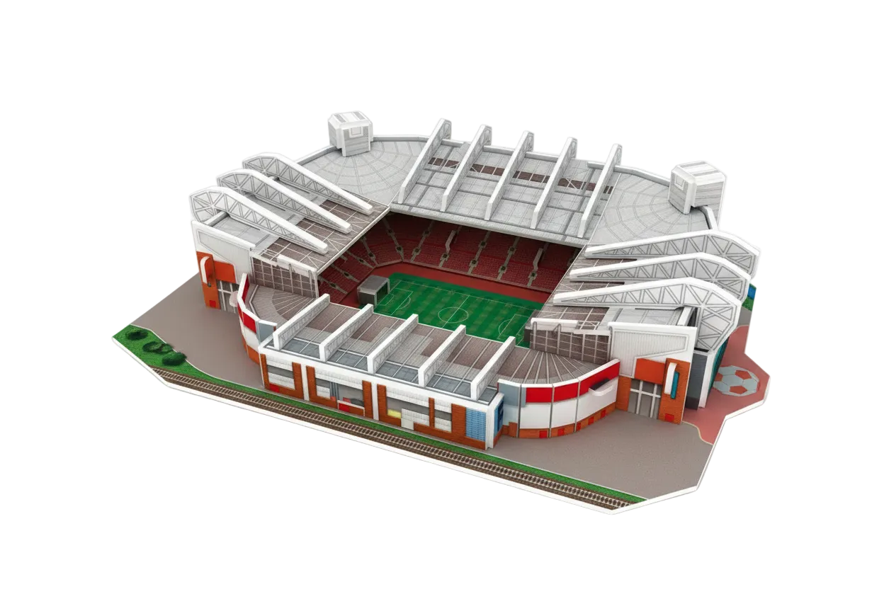 Miniature Football Stadium Puzzle