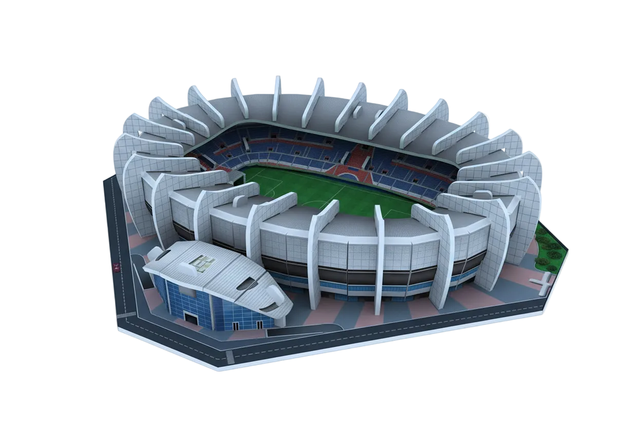 Miniature Football Stadium Puzzle