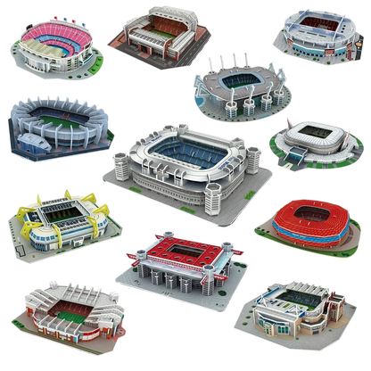 Miniature Football Stadium Puzzle